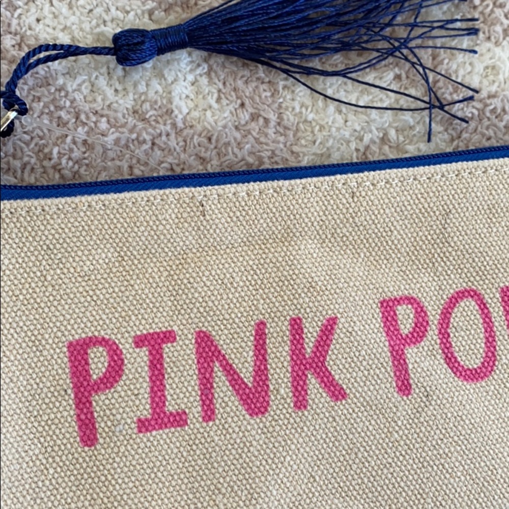 Pink Power Zip Pouch - Picture 2 of 4